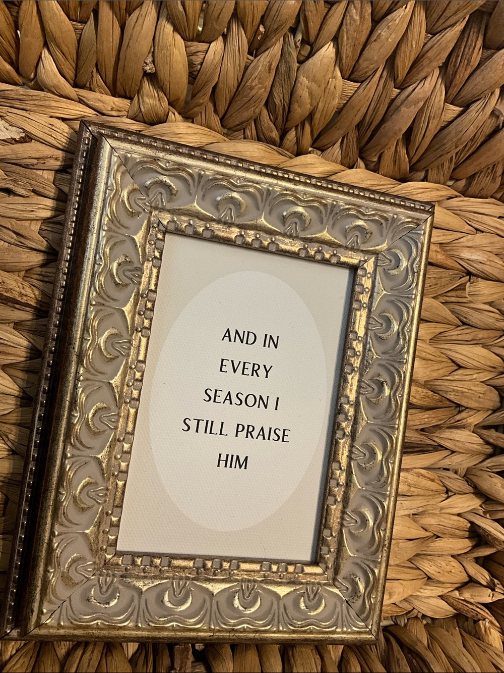 Decorative Gold and Cream Ornate Picture Frame - Home Accents - Picture 2 of 2